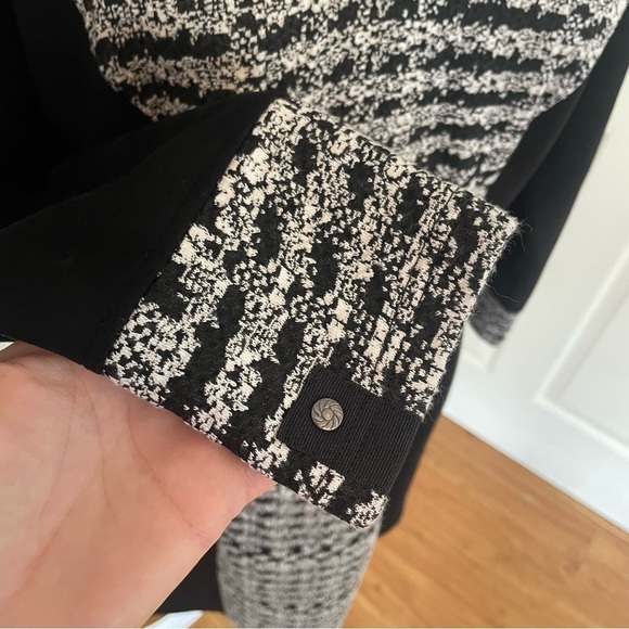 Impulsion Dress, white & black, Size 42 EU (10 US) CREATION FRANCAIS - Picture 8 of 12